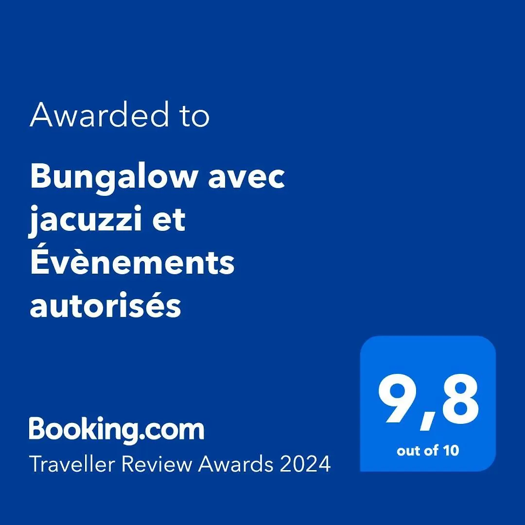 Bungalow Avec Jacuzzi Et Evenements Autorises Sainte-Anne 0*,